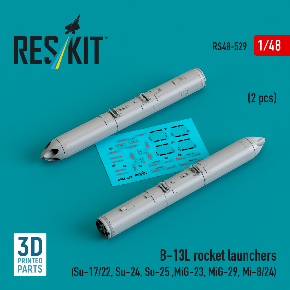 1/48 B-13L rocket launchers (2 pcs.)