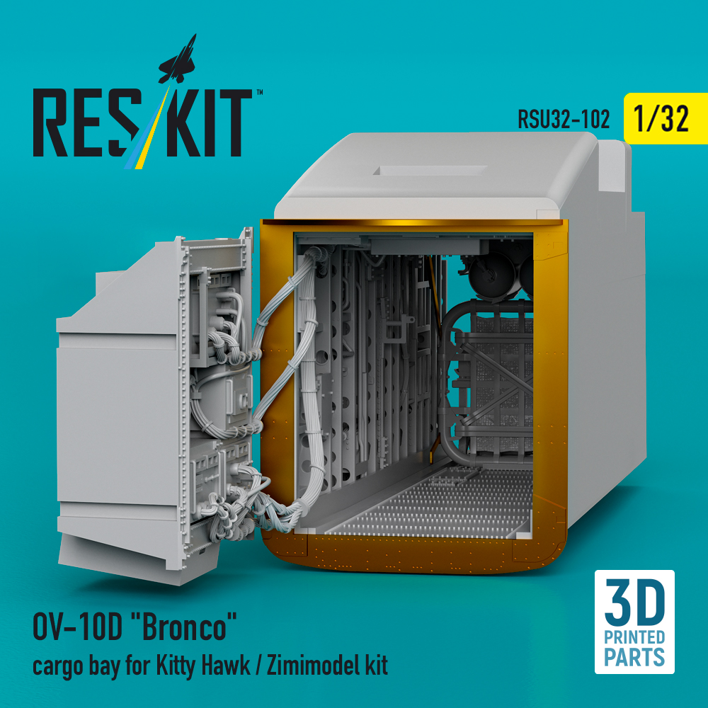 1/32 OV-10D 'Bronco' cargo bay (KITTYH/ZIMI)
