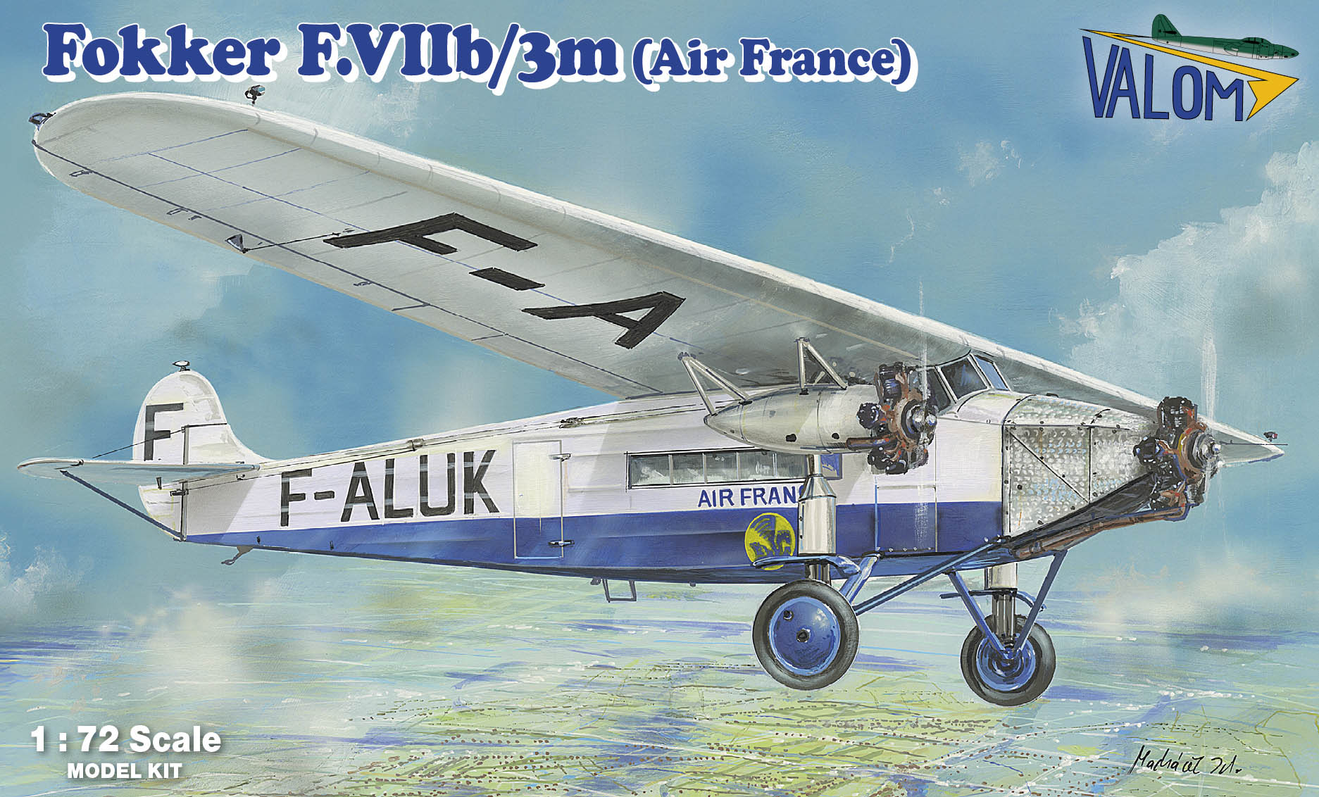 1/72 Fokker F.VIIb/3m (Air France)