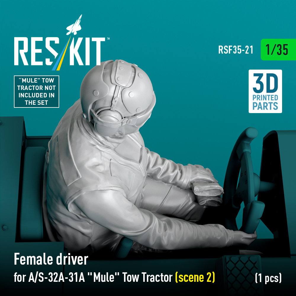 MODELIMEX Online Shop | 1/35 Female driver for A/S-32A-31A Tow Tractor ...