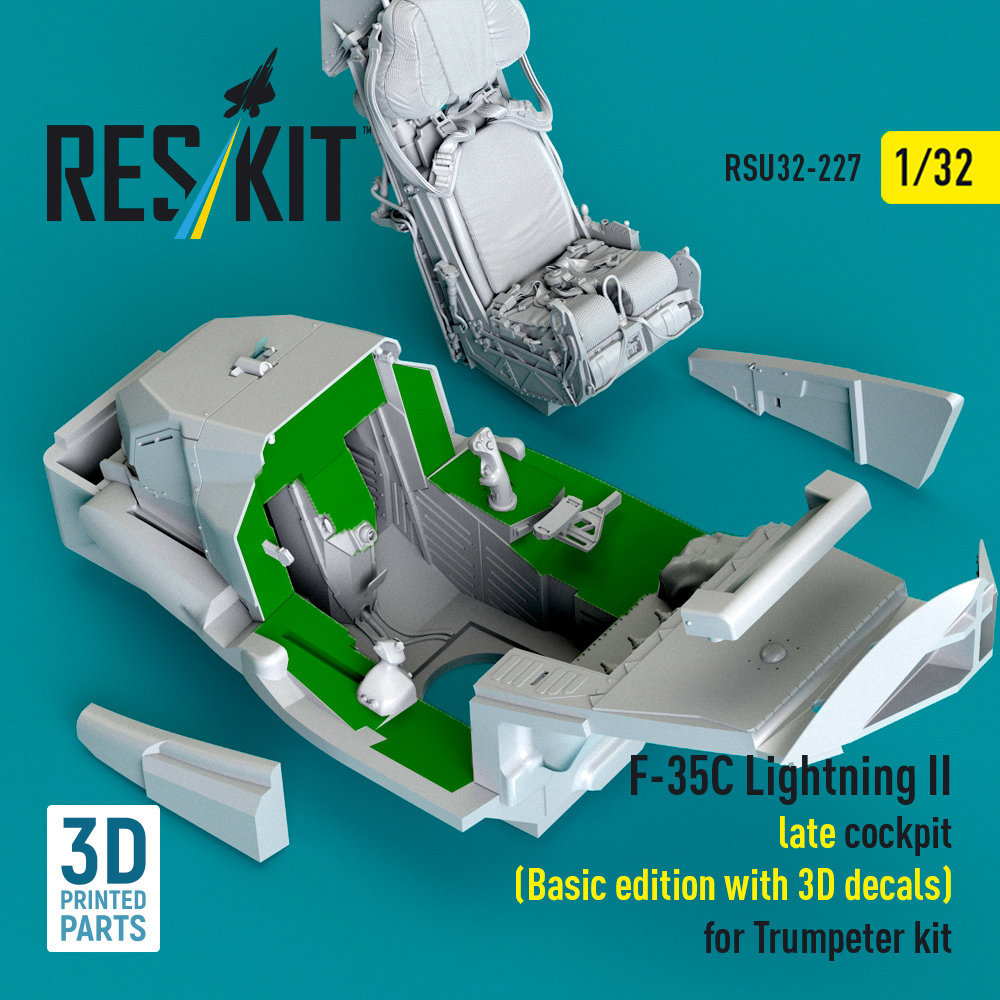 MODELIMEX Online Shop | 1/32 F-35C Lightning II late cockpit Basic ...