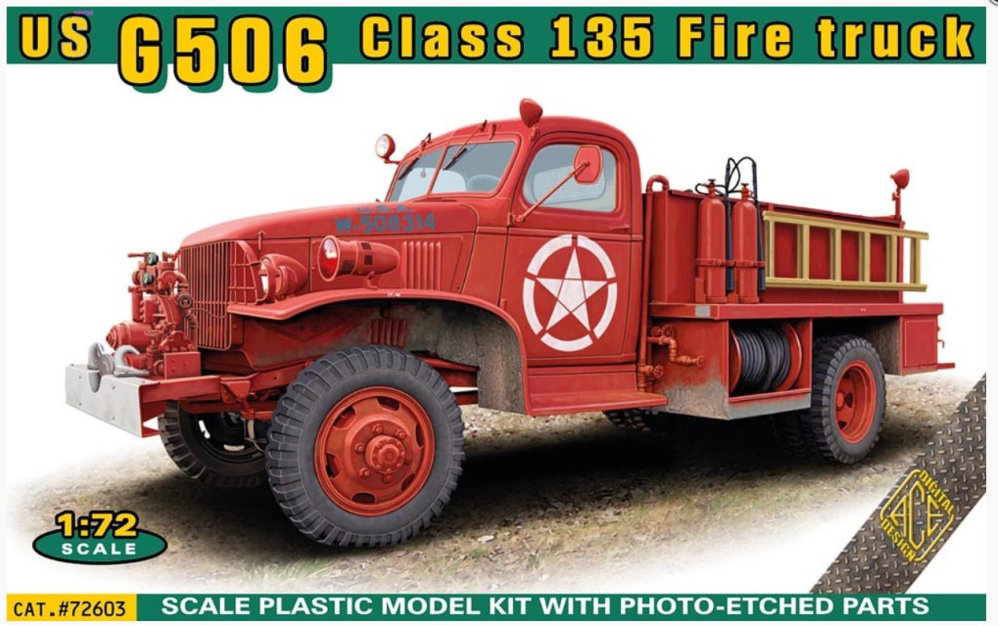 1/72 US G506 Class 135 Fire truck