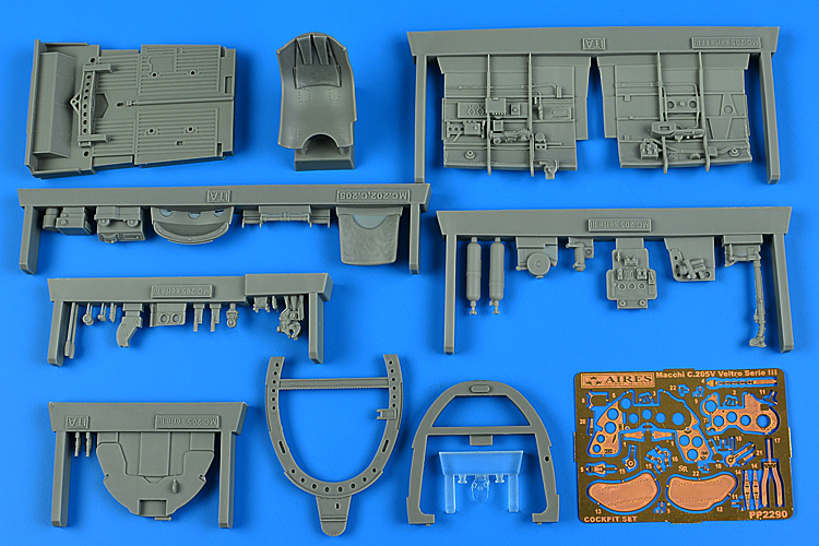 1/32 Macchi C.205V Veltro serie III cockpit (ITAL)