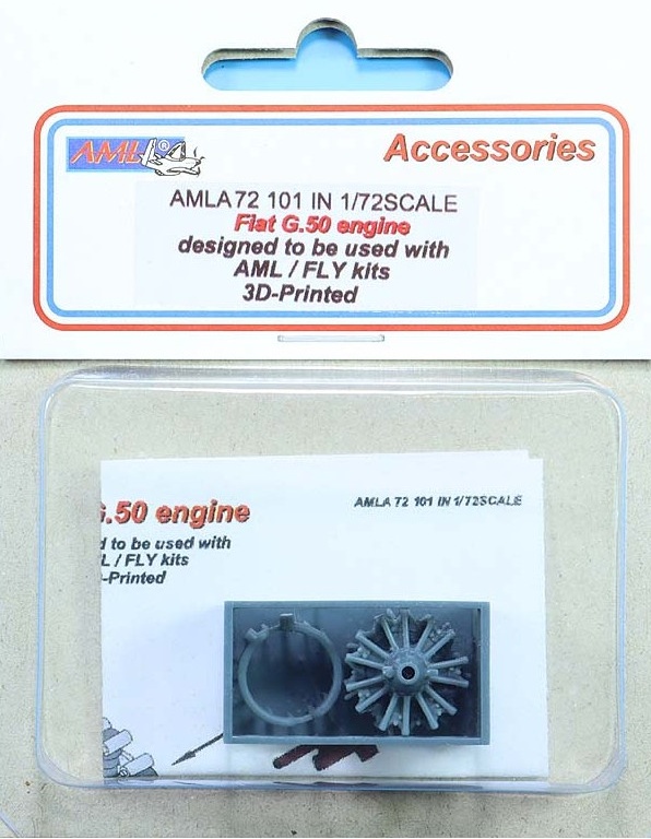 1/72 Fiat G.50 engine (FLY/AML)
