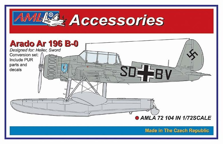 1/72 Arado Ar 196 B-0 Conversion set (HELL/SWORD)