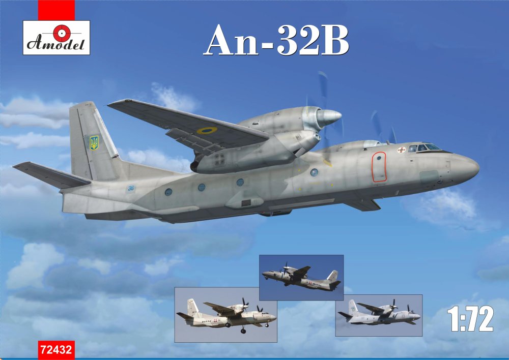 1/72 Antonov An-32B (2x camo)