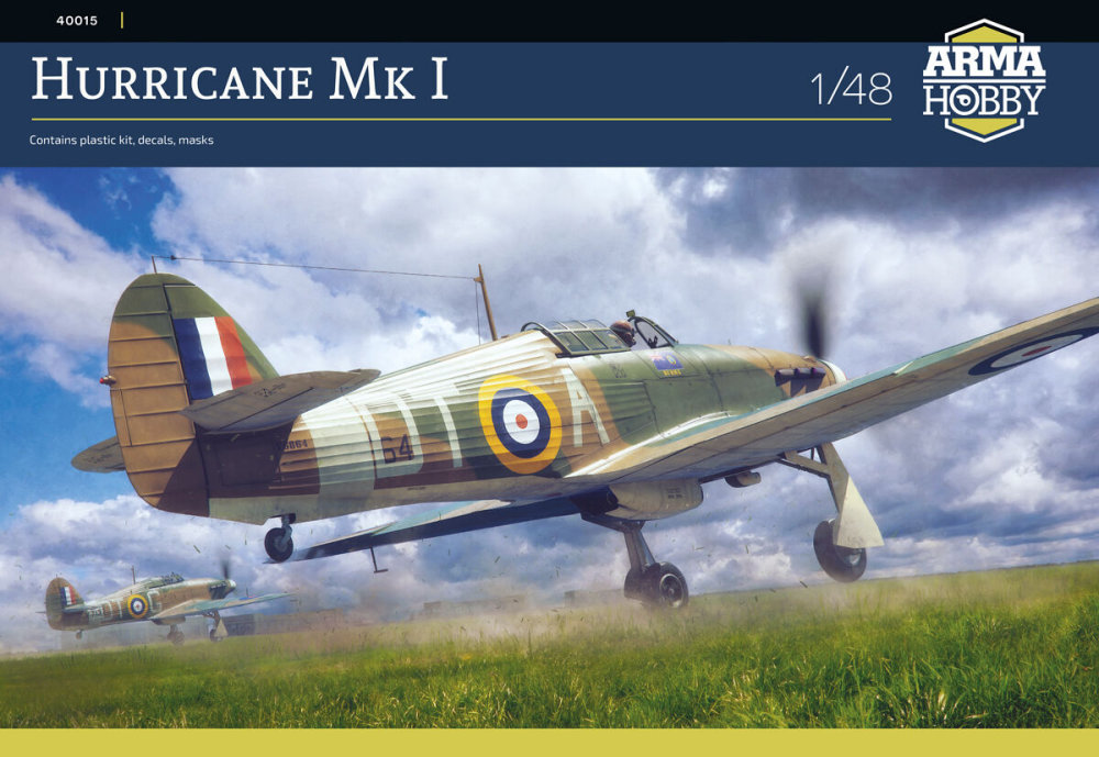 1/48 Hurricane Mk.I (4x camo)