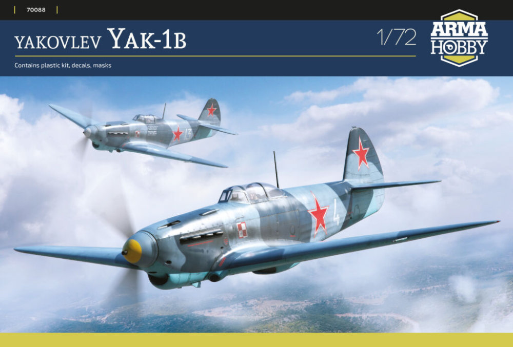 1/72 Yakovlev Yak-1b (2x camo)