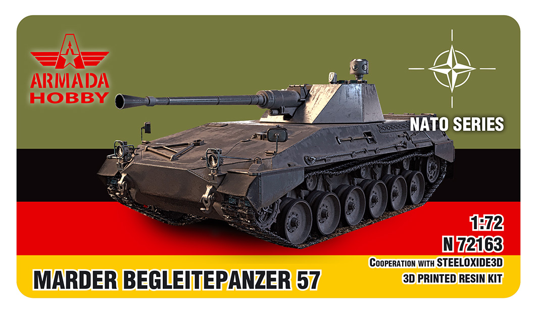 1/72 Marder Begleitepanzer 57 (3D resin kit)