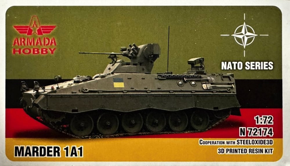 1/72 Marder 1A1 (3D Printed resin kit)