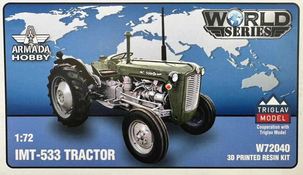 1/72 IMT-533 Tractor (3D Printed resin kit)