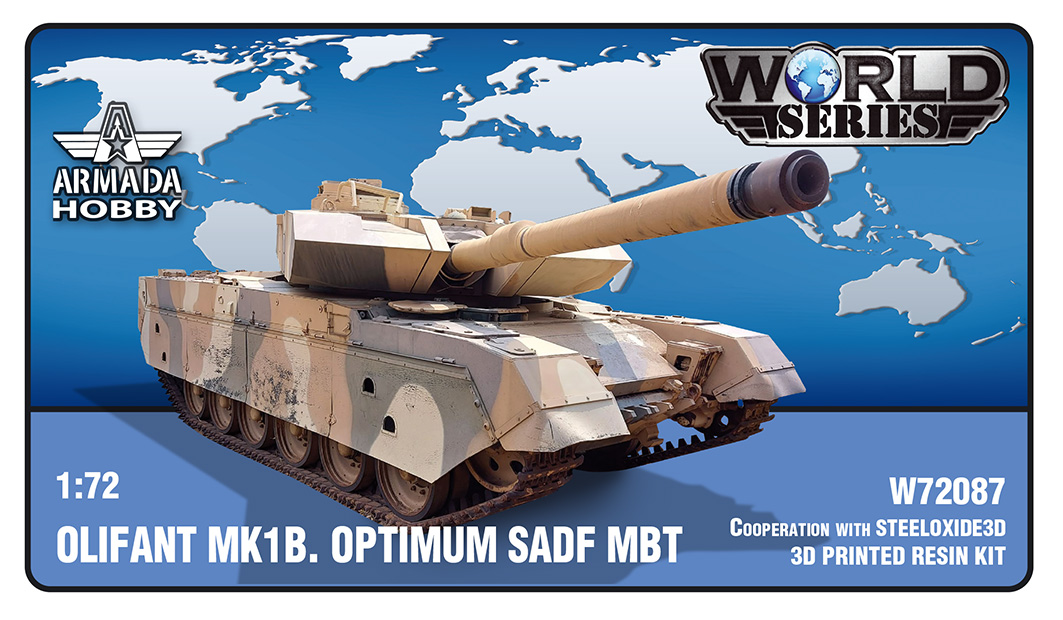 MODELIMEX Online Shop | 1/72 Olifant MK1B Optimum SADF MBT (3D resin ...