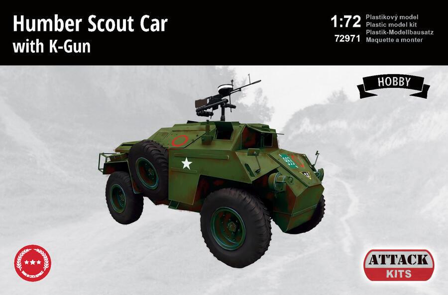 1/72 Humber Scout Car with K-Gun (HOBBY)