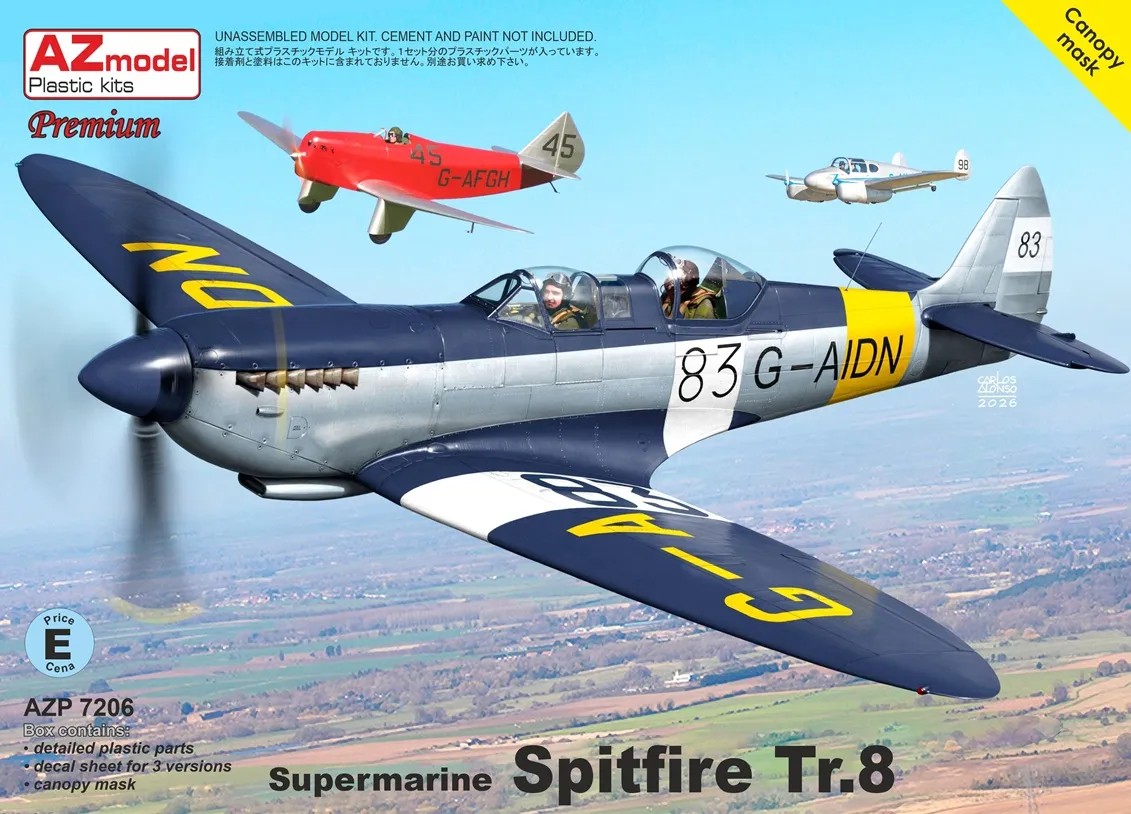 1/72 Spitfire Tr.8 (3x camo) PREMIUM