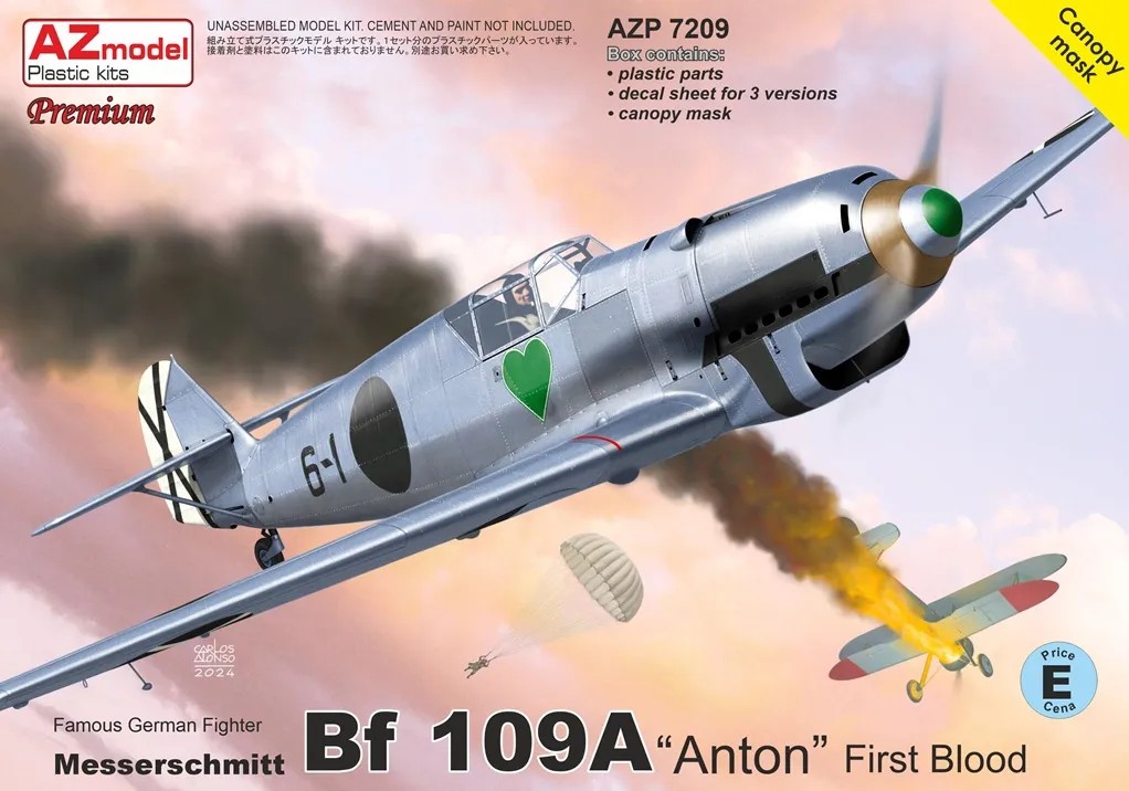1/72 Bf 109A 'Anton' First Blood (3x camo) PREMIUM