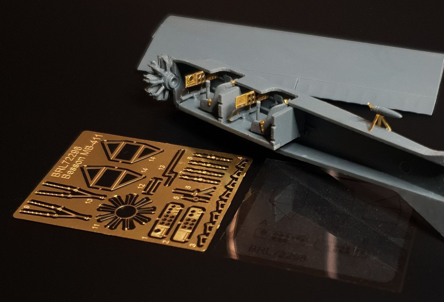 1/72 Marcel Besson MB-411 - PE set (FLY)