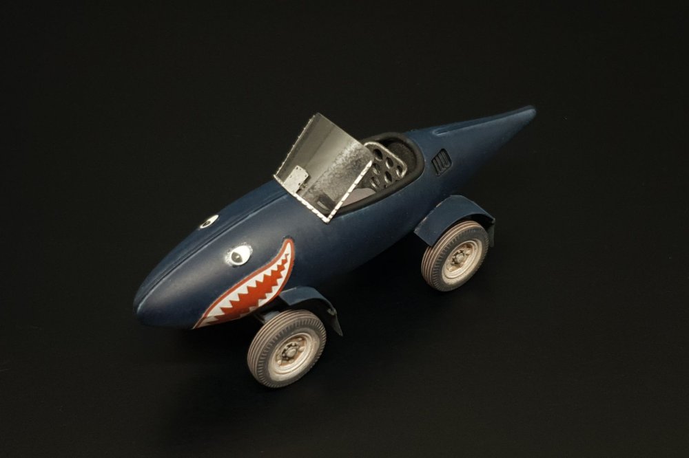 1/48 U.S. Belly tank car (resin kit)