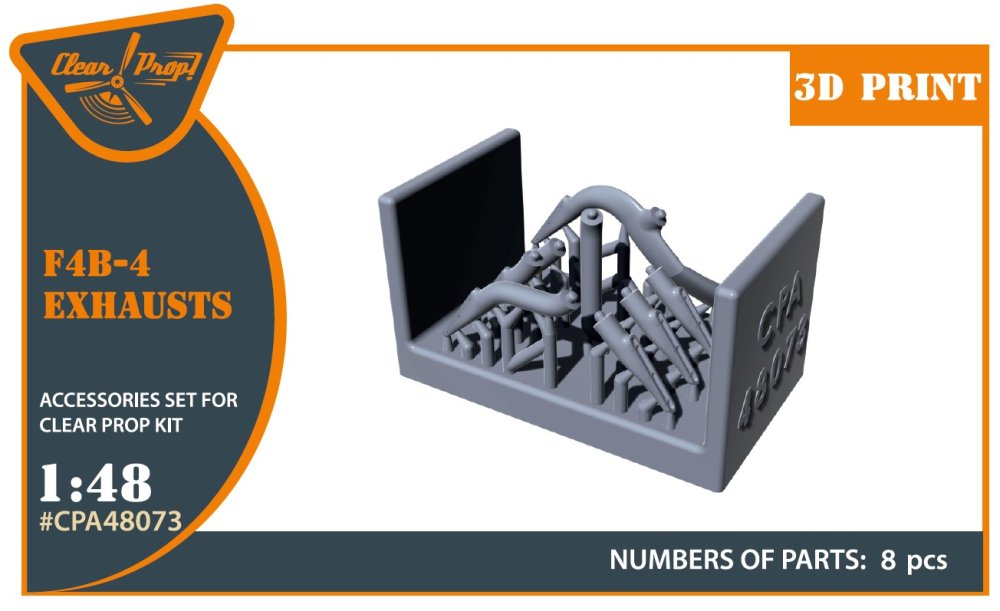 1/48 F4B-4 exhausts (CL.PROP)