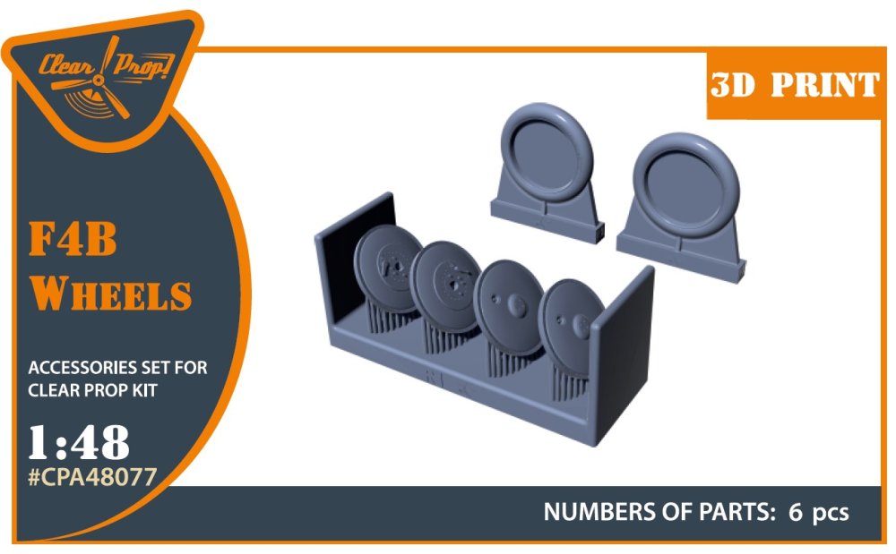 1/48 F4B Wheels set (CL.PROP)