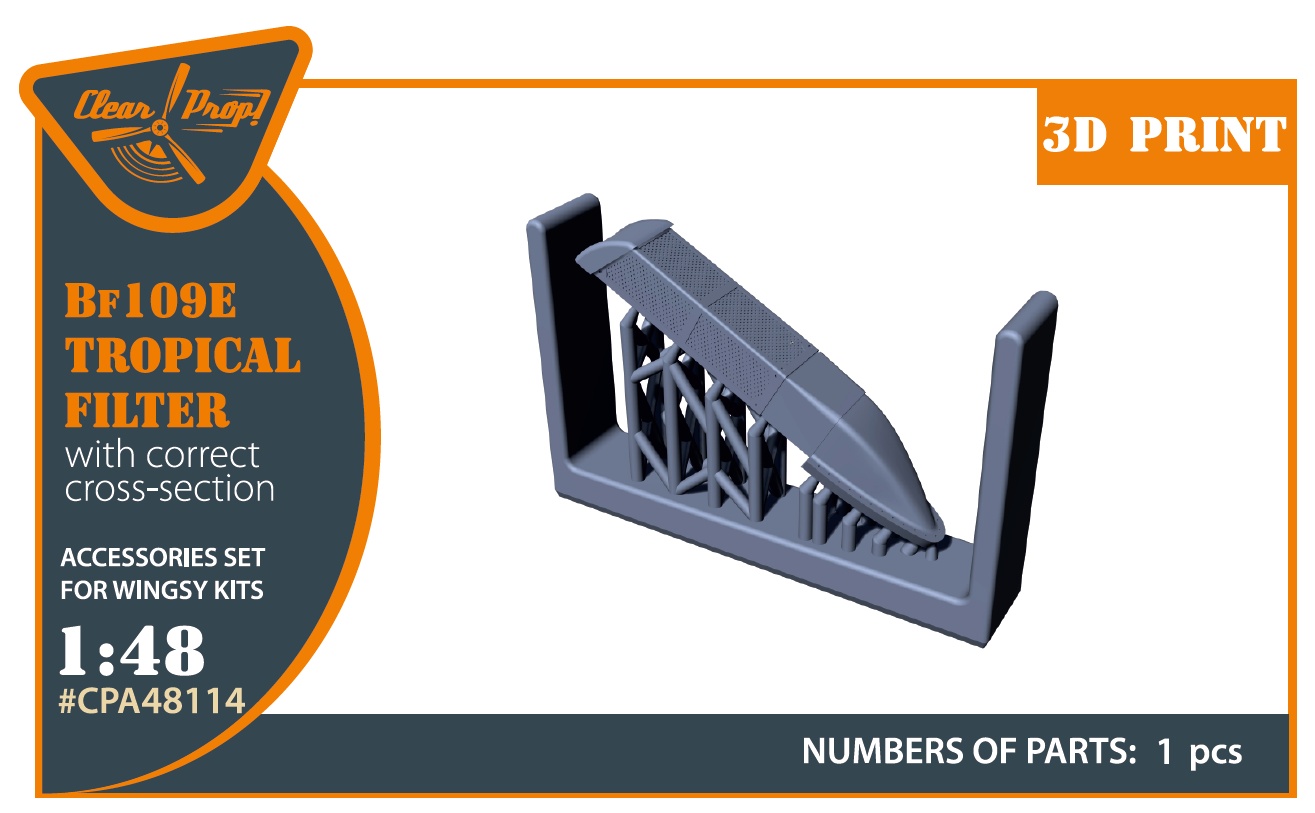1/48 Bf-109E tropical filter (WINGSY)