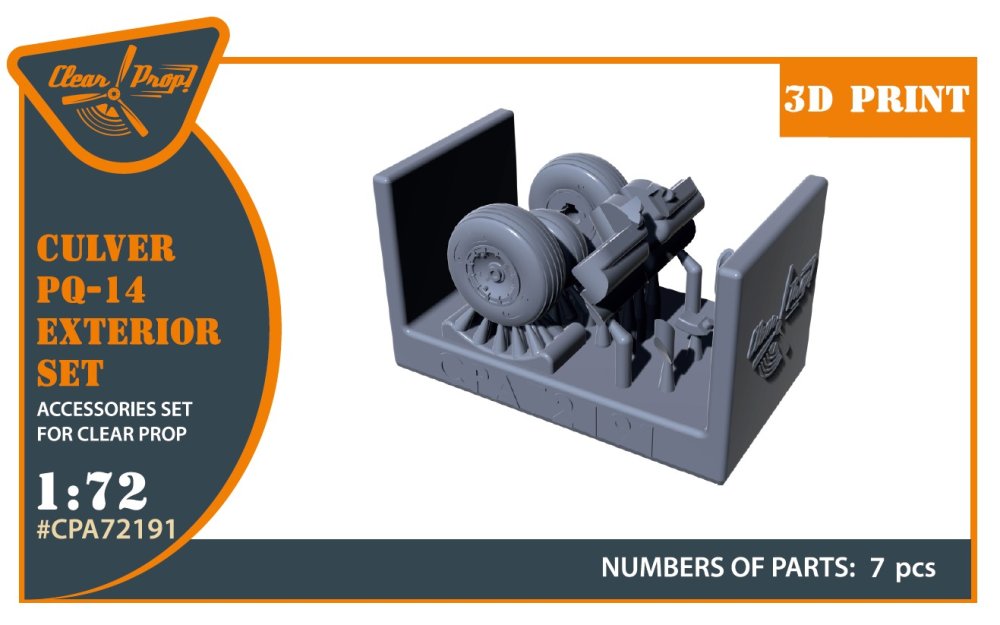 1/72 Culver PQ-14 Exterior set (CL.PROP)
