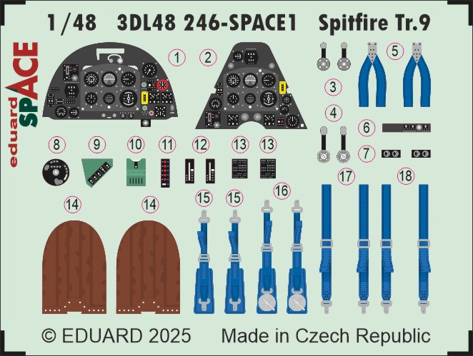 1/48 Spitfire Tr.9 SPACE (AIRF)