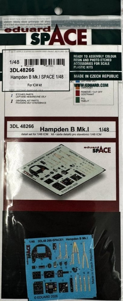 1/48 Hampden B Mk.I SPACE (ICM)
