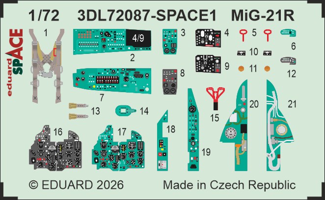 1/72 MiG-21R SPACE (EDU)