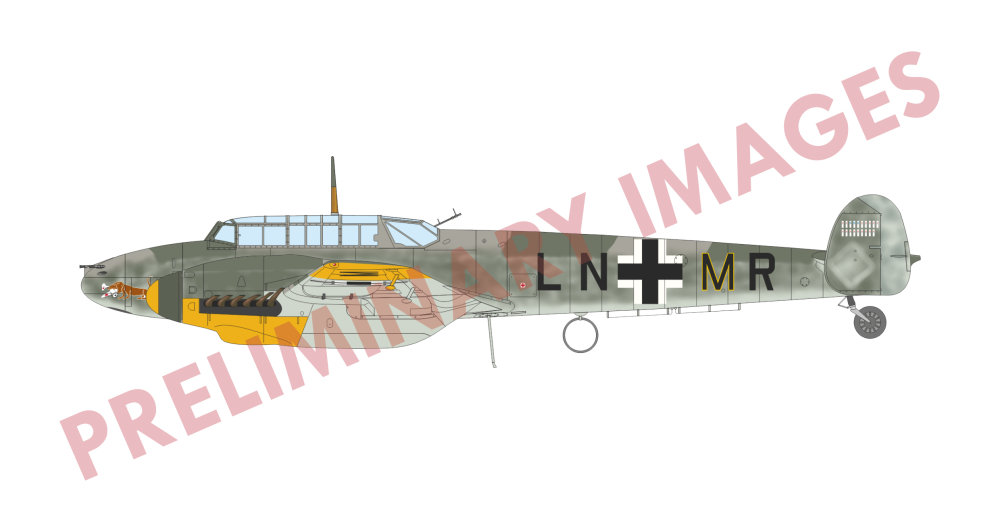 1/72 Bf 110F (PROFIPACK)