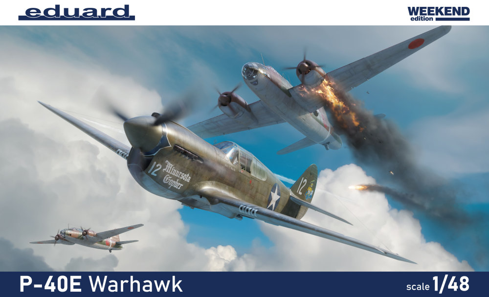 1/48 P-40E Warhawk (Weekend Edition)