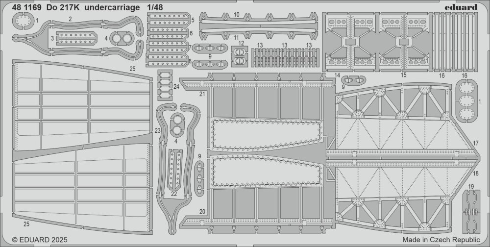 SET Do 217K undercarriage (ICM)