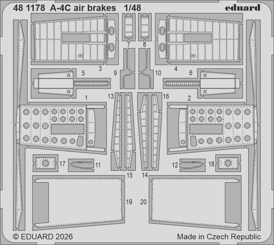 SET A-4C air brakes (HOBBYB)
