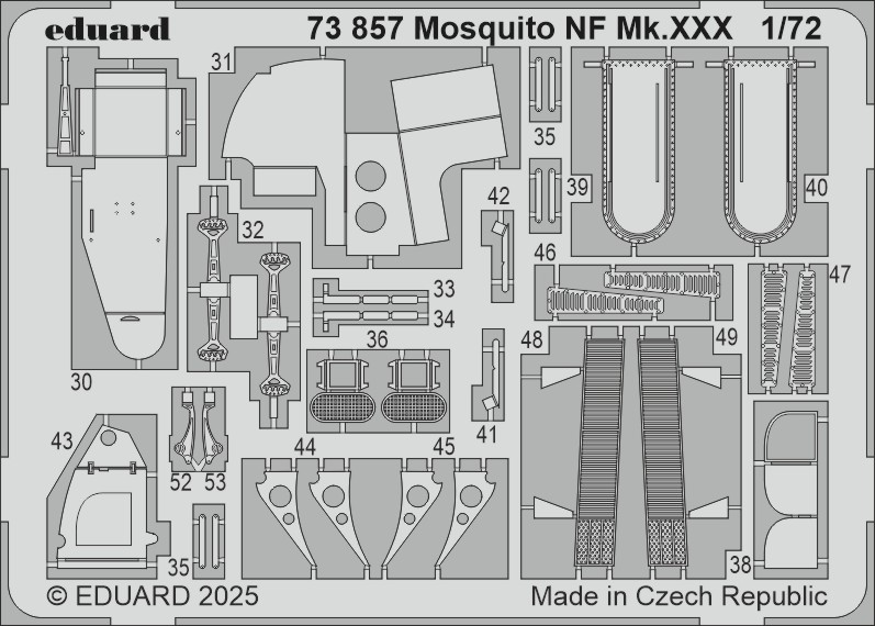 SET Mosquito NF Mk.XXX (SP.HOBBY)