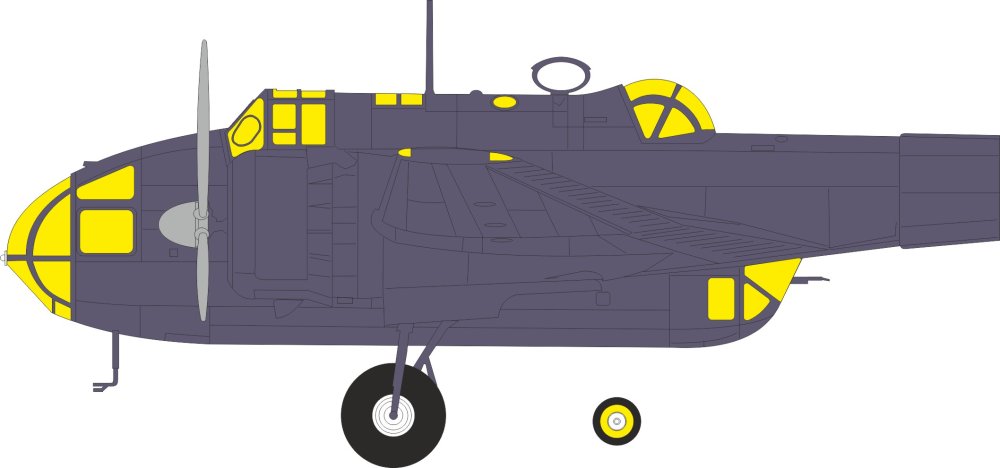 Mask 1/48 Hampden B Mk.I (ICM)