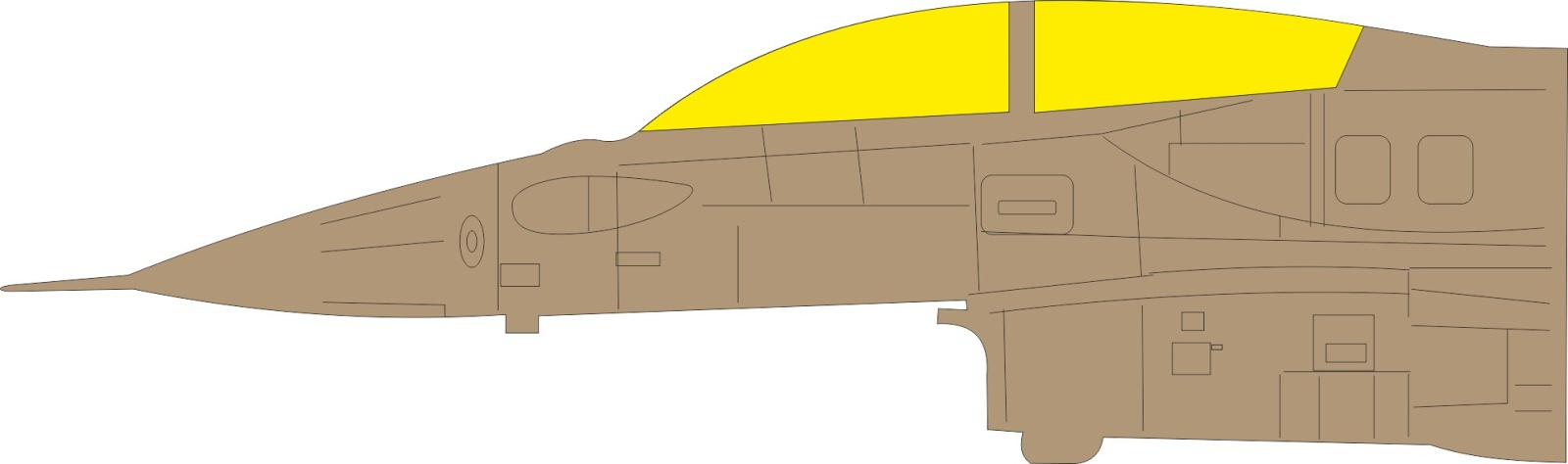 Mask 1/48 F-16I SUFA TFace (GWH)