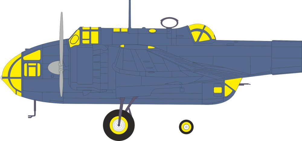Mask 1/48 Hampden TB Mk.I torp.bomber TFace (ICM)