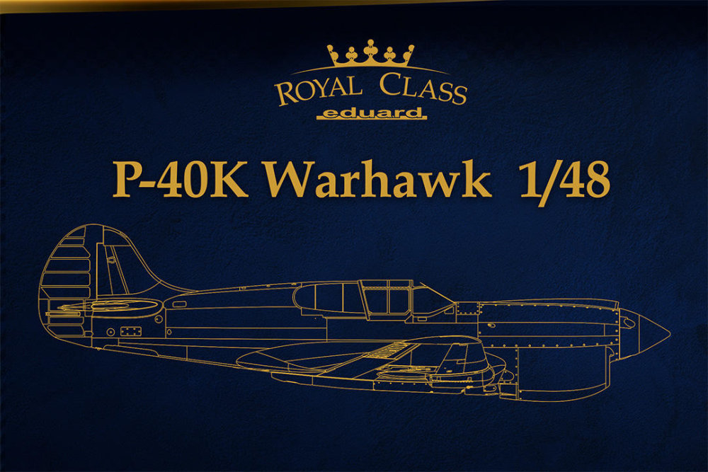 1/48 P-40K Warhawk DUAL COMBO (ROYAL CLASS)