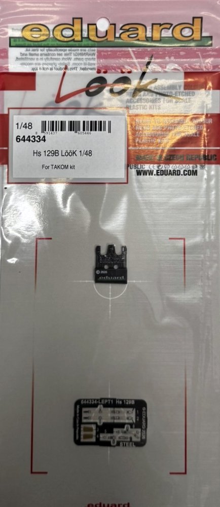 BRASSIN 1/48 Hs 129B LööK (TAKOM)