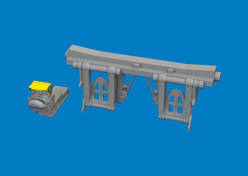 BRASSIN 1/48 P-47N cockpit upgrade set (MINA)