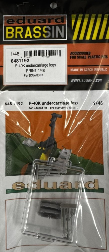 BRASSIN 1/48 P-40K undercar.legs  (EDU)