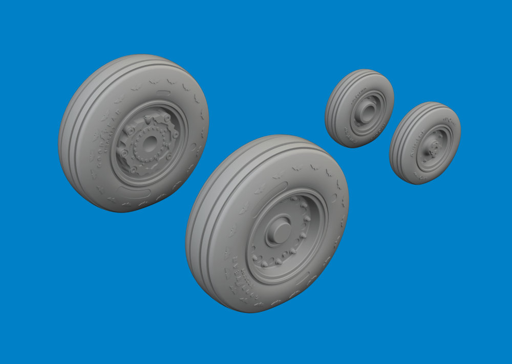 BRASSIN 1/72 E-2C wheels (HELL)