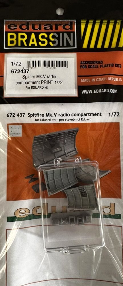 BRASSIN 1/72 Spitfire Mk.V radio compartment (EDU)