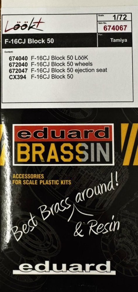 BRASSIN 1/72 F-16CJ Block 50 LööKplus (TAM)