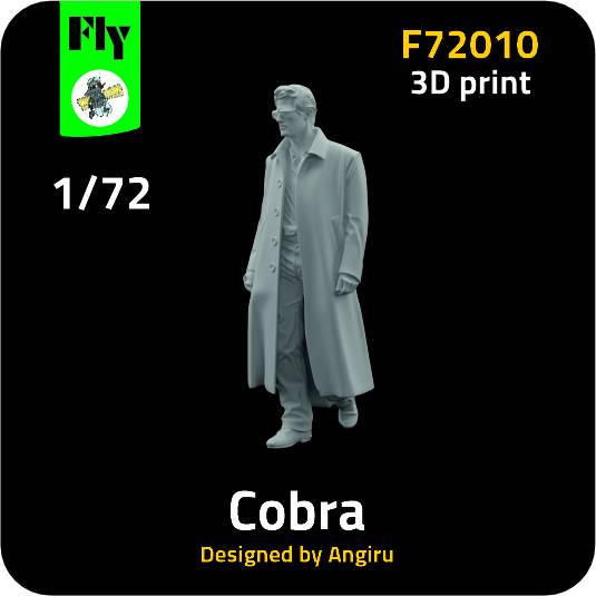 1/72 Cobra (1 fig.) 3D-Printed