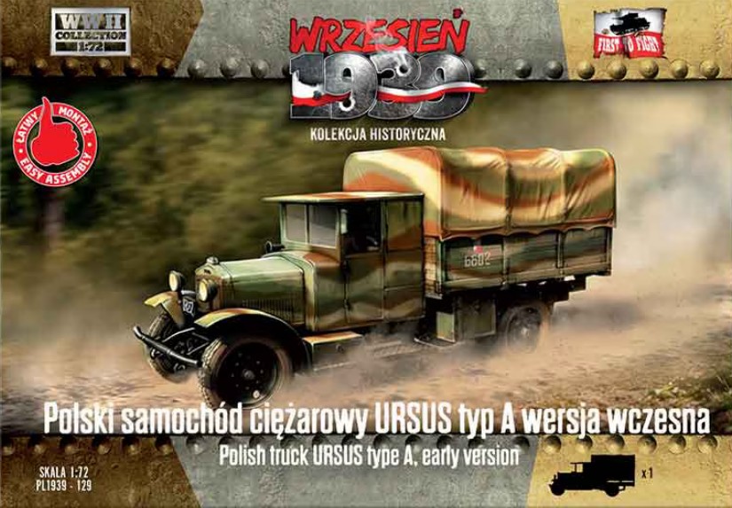 1/72 Polish Ursus Type A truck (early version)