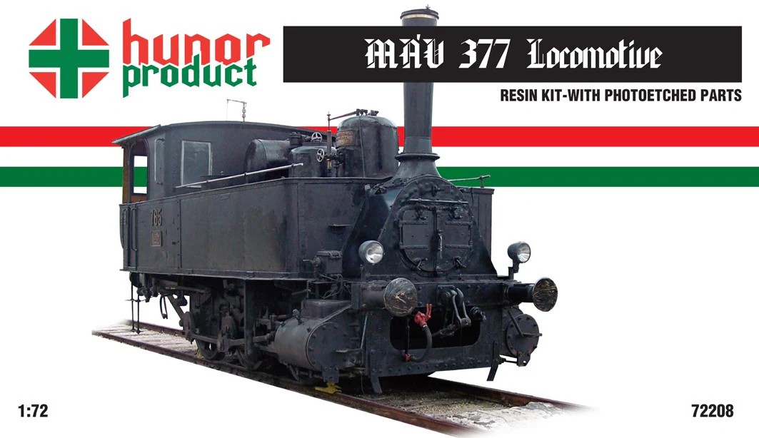 1/72 MAV 377 Locomotive (3D resin kit)