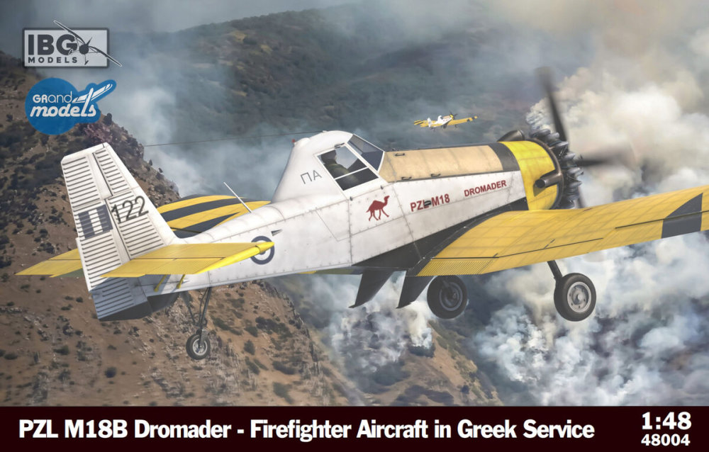 1/48 PZL M18B Dromader Firefighter Greek Service