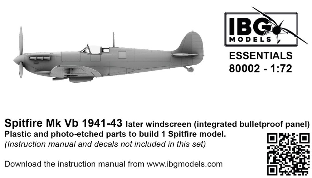 1/72 Spitfire Mk.Vb 1941-43 later w. (ESSENTIALS)