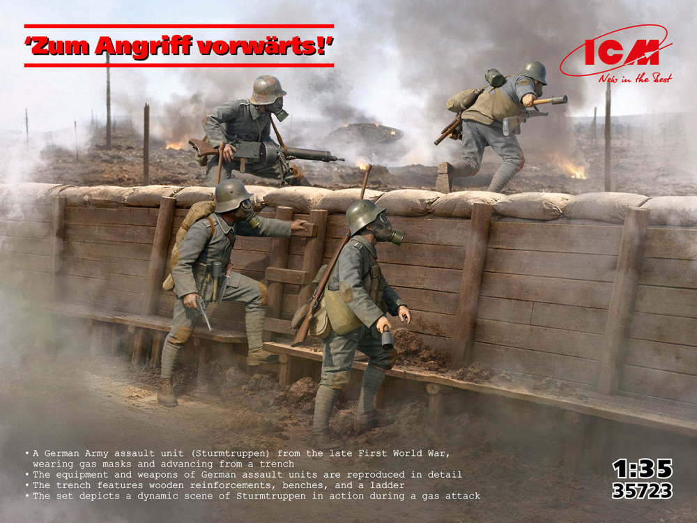 1/35 'Los, los, los, attacke!' (4 fig.)