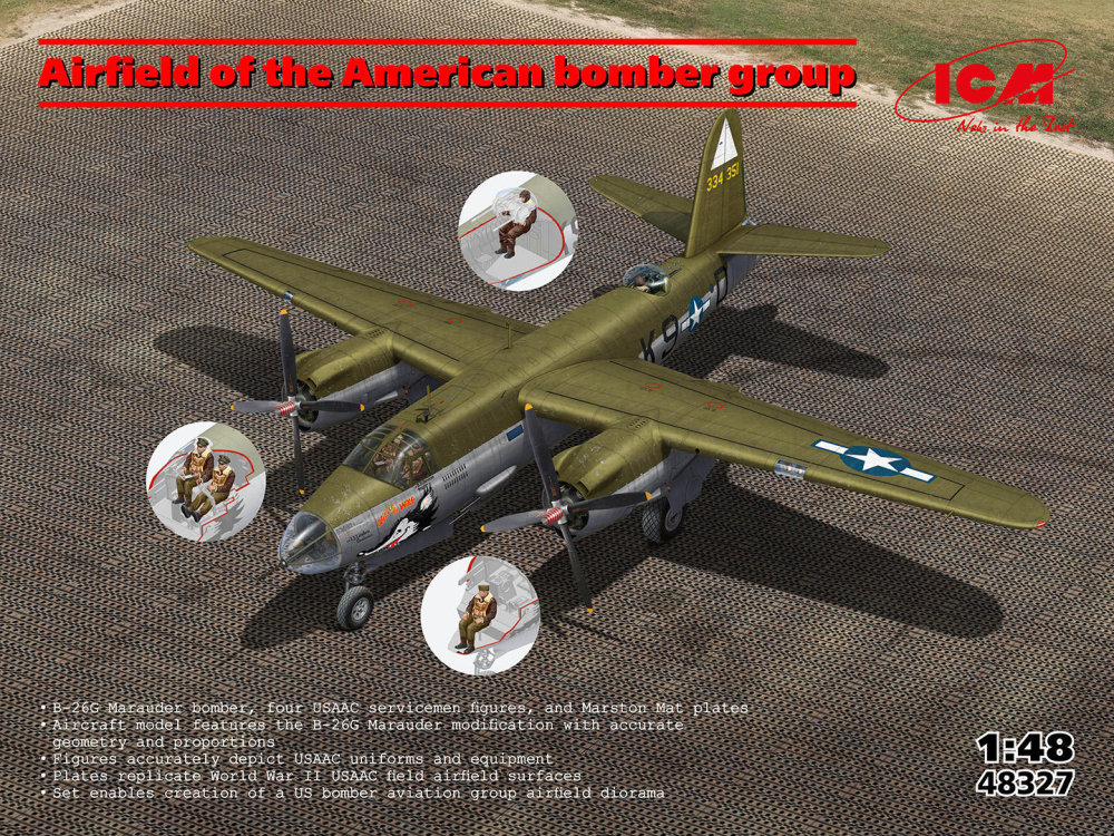 1/48 Airfield of the American bomber group